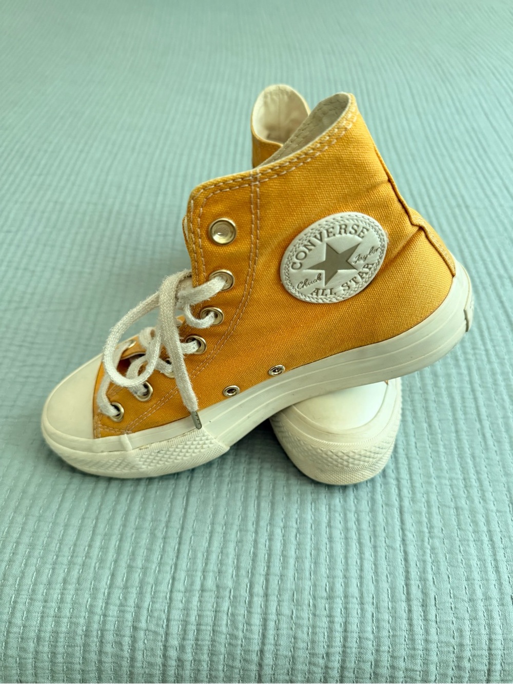Marigold High Top Converse